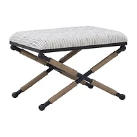Arjean Living Room Collection Upholstered Footstool