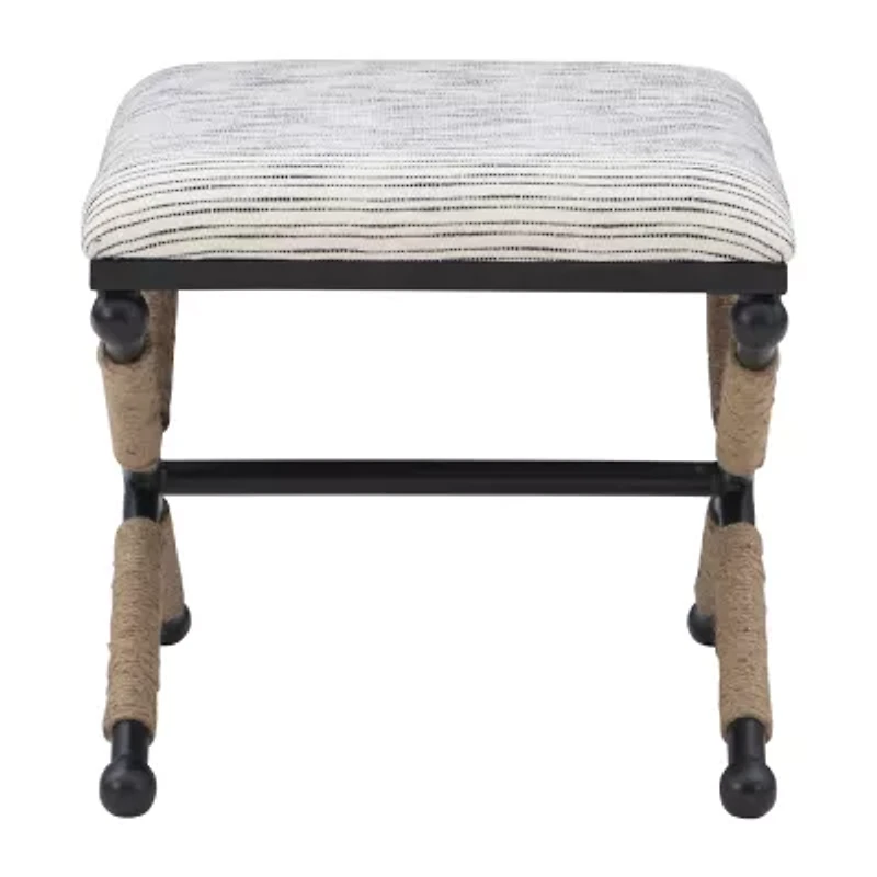 Arjean Living Room Collection Upholstered Footstool