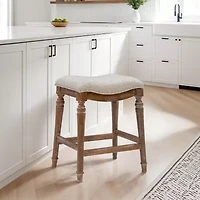 Lockhart Big and Tall Backless Counter Stool