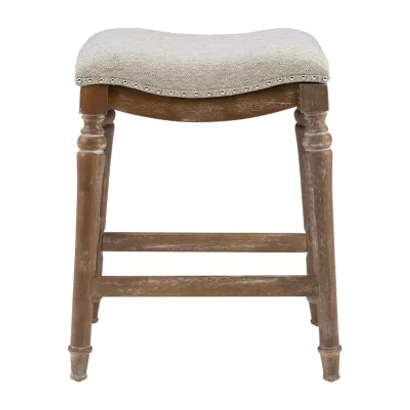 Lockhart Big and Tall Backless Counter Stool
