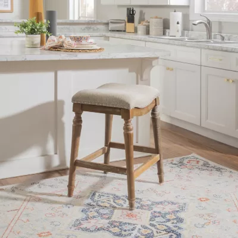 Lockhart Big and Tall Backless Counter Stool