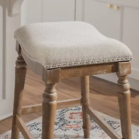 Lockhart Big and Tall Backless Counter Stool