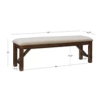 Haverford Upholstered Dining Bench