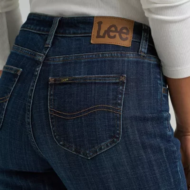 Lee Legendary Relax Fit Jean Stretch Fabric Womens Mid Rise Relaxed
