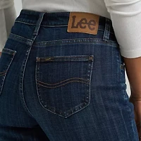 Lee Legendary Relax Fit Jean Stretch Fabric Womens Mid Rise Relaxed