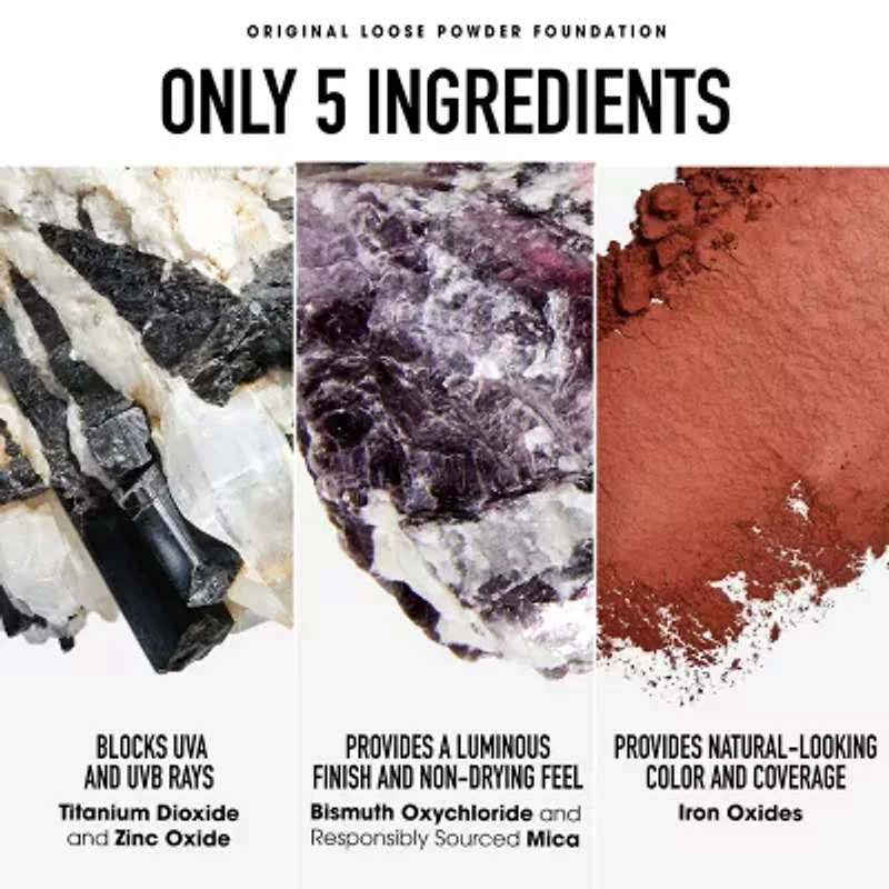 bareMinerals The Original Get Started Kit 3-Piece Mineral Makeup Set