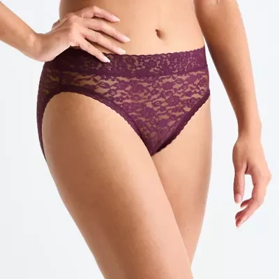 Ambrielle Everyday Lace High Cut Panty