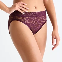 Ambrielle Everyday Lace High Cut Panty