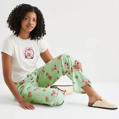 Strawberry Shortcake Lounge Pant Womens Straight Juniors