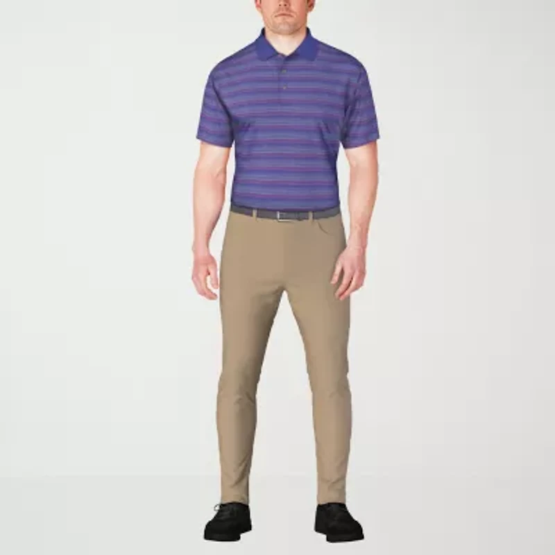 PGA TOUR Mens Classic Fit Short Sleeve Polo Shirt