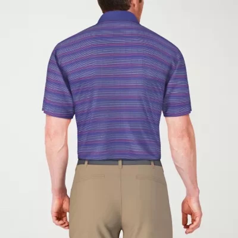 PGA TOUR Mens Classic Fit Short Sleeve Polo Shirt