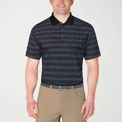 PGA TOUR Mens Classic Fit Short Sleeve Polo Shirt