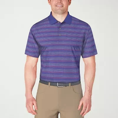 PGA TOUR Mens Classic Fit Short Sleeve Polo Shirt