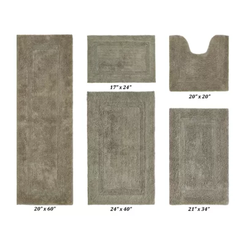 Better Trends Lux Tufted Mat 5-pc. Bath Rug Set