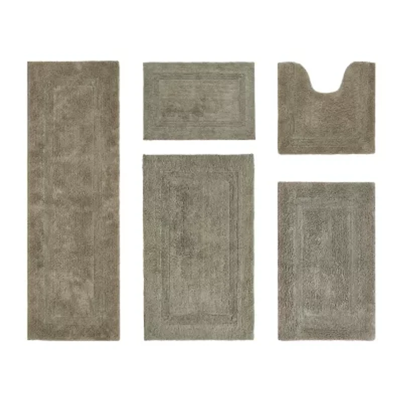 Better Trends Lux Tufted Mat 5-pc. Bath Rug Set