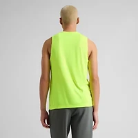 PUMA Mens Crew Neck Sleeveless Active Tank Top