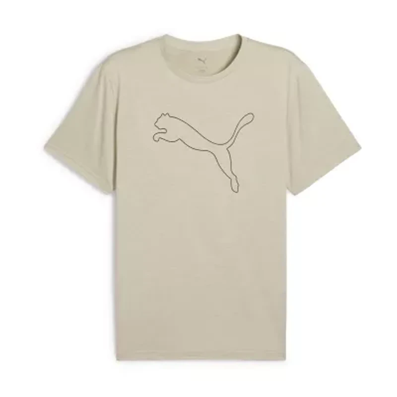 PUMA Mens Crew Neck Short Sleeve Regular Fit Graphic T-Shirt