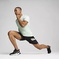 PUMA Mens Crew Neck Short Sleeve Regular Fit Graphic T-Shirt