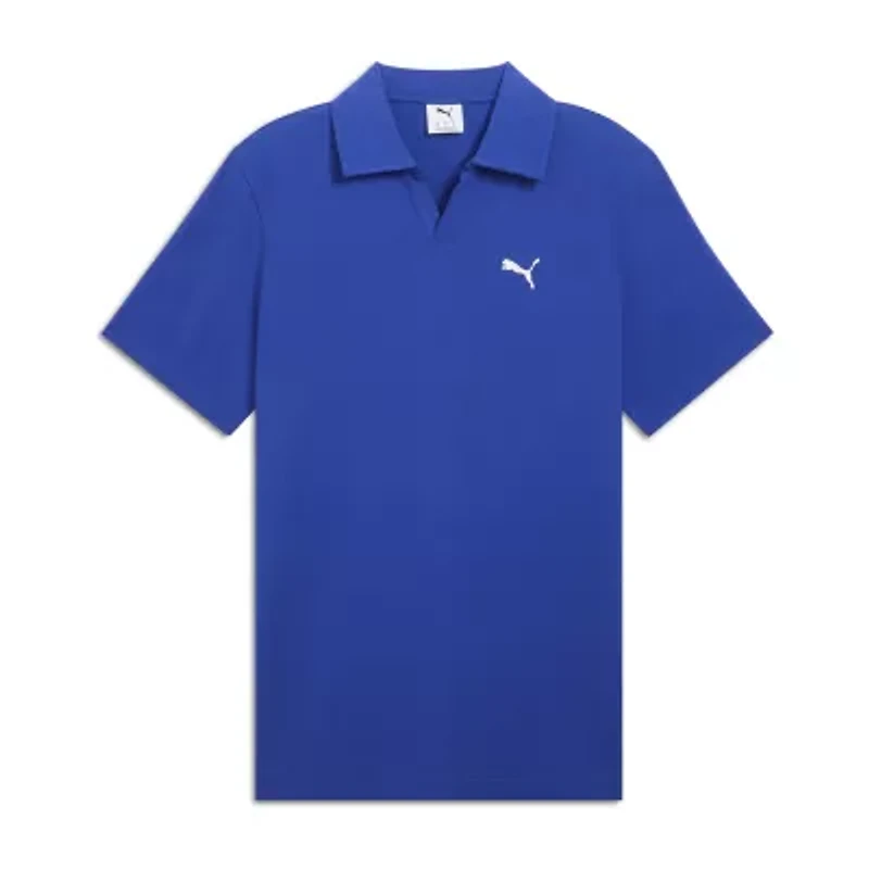 PUMA Mens Regular Fit Short Sleeve Polo Shirt