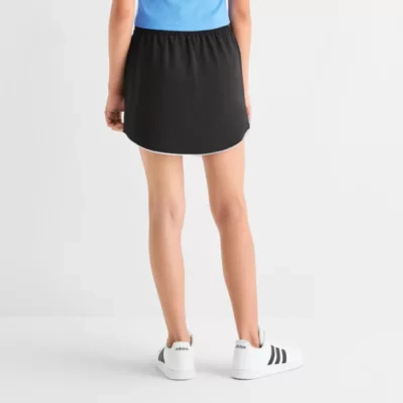 Xersion Super Soft Little & Big Kid Girls Mid Rise Fleece Skort