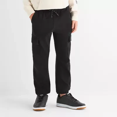 Thereabouts Pull-On Jogger Little & Big Kid Boys Adjustable Waist Cuffed Cargo Pant