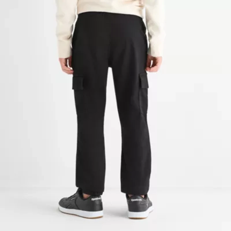 Thereabouts Pull-On Jogger Little & Big Kid Boys Adjustable Waist Cuffed Cargo Pant