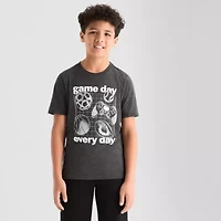 Xersion Little & Big Kid Boys Crew Neck Short Sleeve Regular Fit Graphic T-Shirt