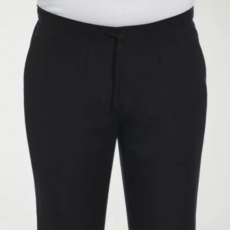 Cubavera Drawstring Mens Regular Fit Big and Tall Pant