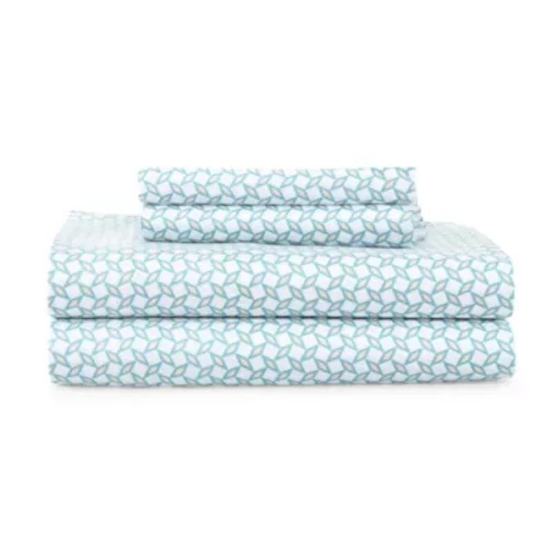Home Expressions Raelynn Reversible Complete Bedding Set with Sheets