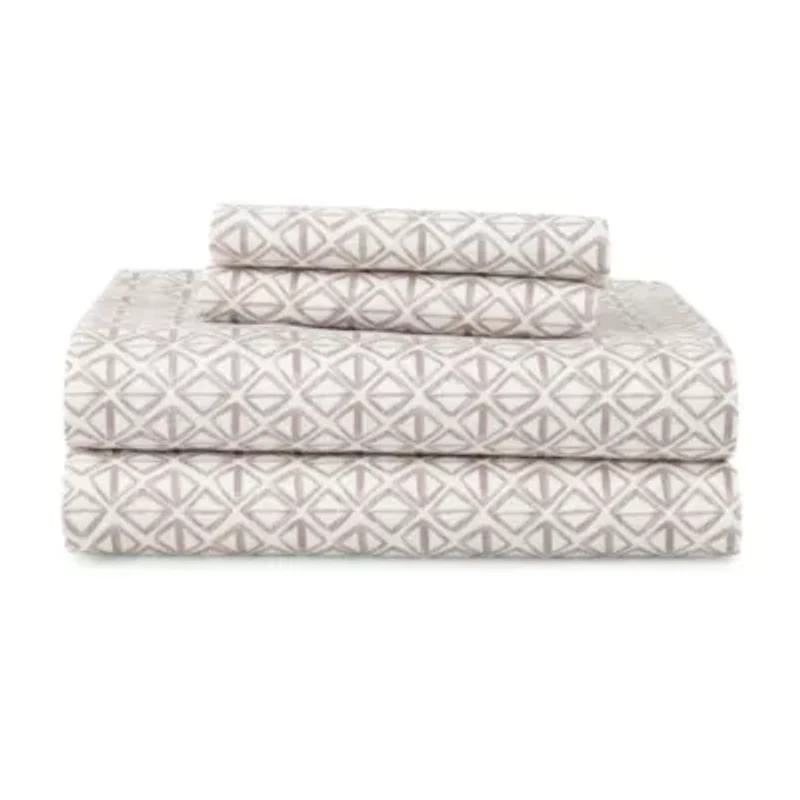 Home Expressions Mercer Stripes Complete Bedding Set With Sheets