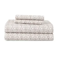 Home Expressions Mercer Stripes Complete Bedding Set With Sheets