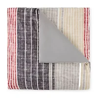 Home Expressions Mercer Stripes Complete Bedding Set With Sheets