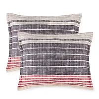 Home Expressions Mercer Stripes Complete Bedding Set With Sheets