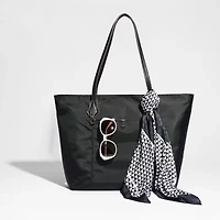 Liz Claiborne Louise Nylon Tote Bag