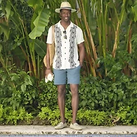 Isotoner Mens Panama Hat