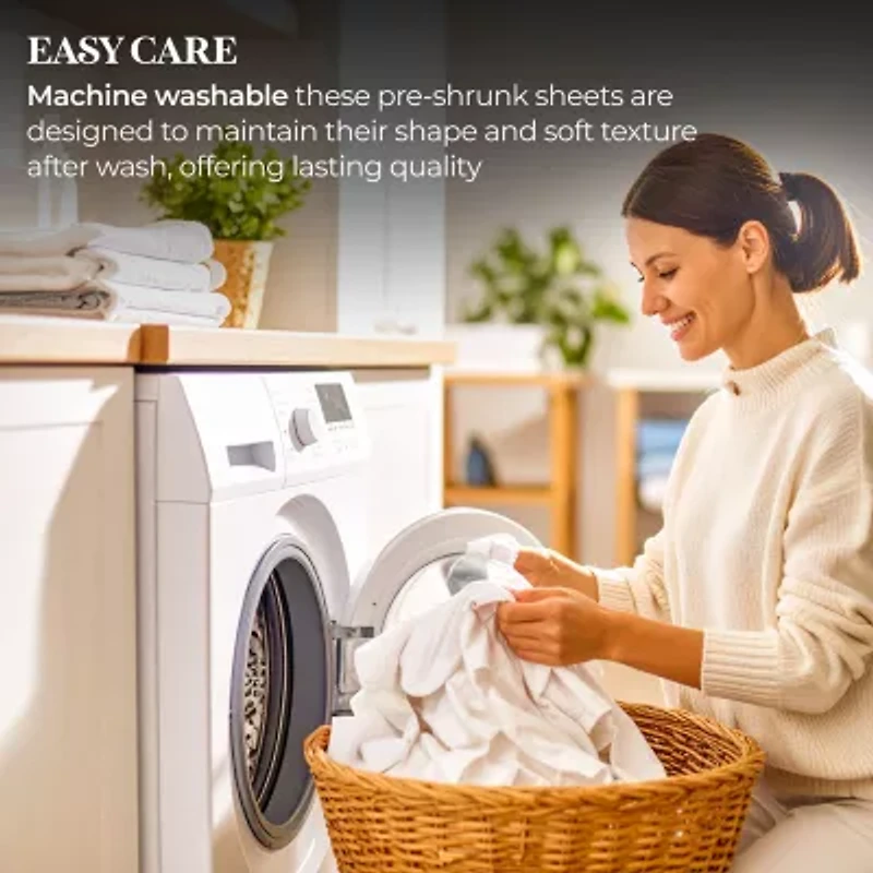 SUPERIOR® Carmen Pre-Washed For Added Softness Deep Pocket Sheet Set