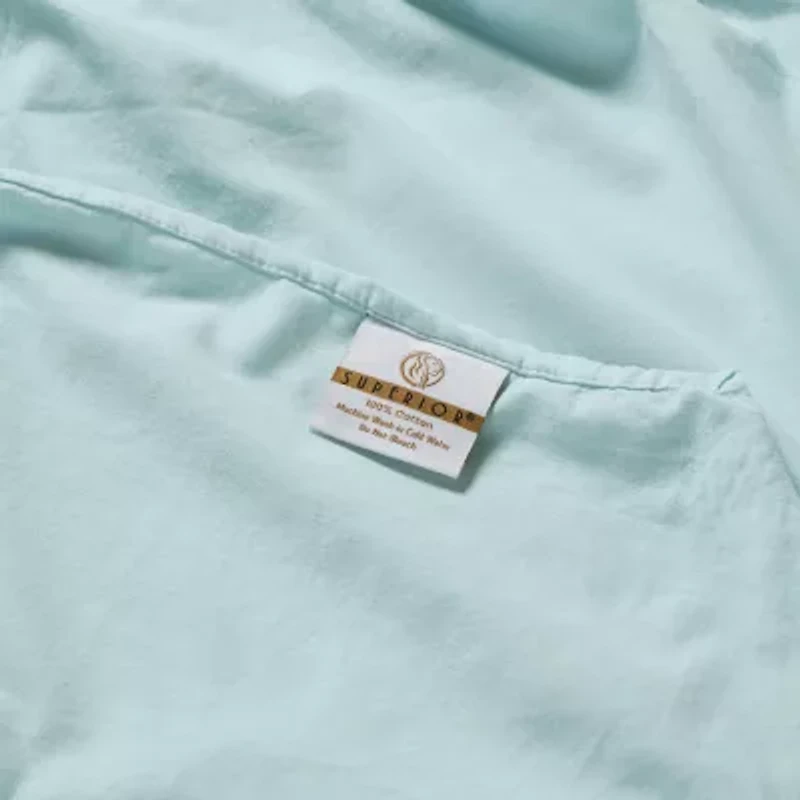 SUPERIOR® Carmen Pre-Washed For Added Softness Deep Pocket Sheet Set