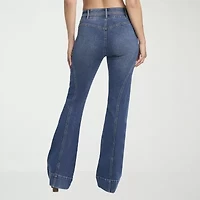 JS Jessica Simpson Womens High Rise Flare Leg Jean