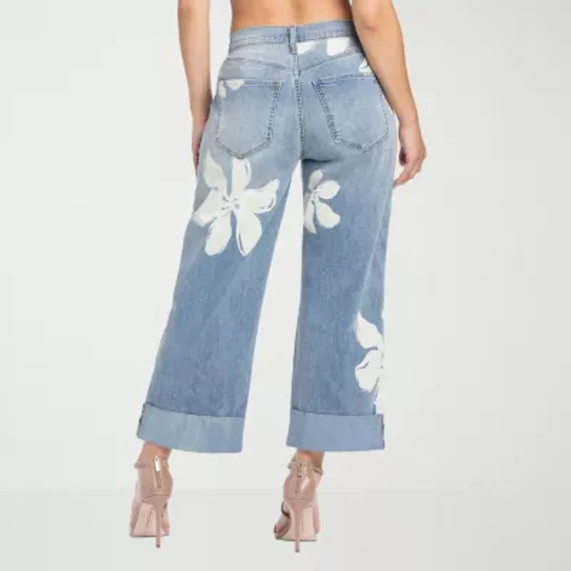JS Jessica Simpson Womens High Rise Boyfriend Jean