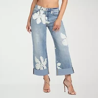 JS Jessica Simpson Womens High Rise Boyfriend Jean