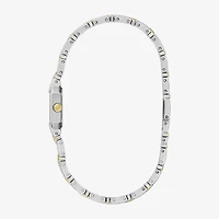 Bulova Goddess Of Time Womens Two Tone Stainless Steel Bracelet Watch 98p237