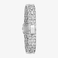 Bulova Goddess Of Time Womens Silver Tone Stainless Steel Bracelet Watch 96p263