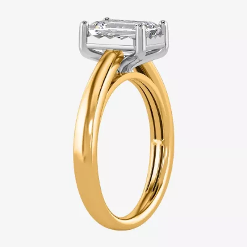 I / Si2) Womens 2 CT. Lab Grown White Diamond Solitaire Engagement Ring