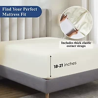 SUPERIOR® Apus Smooth Sateen Weave 500tc Sheet Set