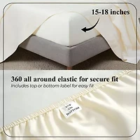 SUPERIOR® Apus Smooth Sateen Weave 500tc Sheet Set