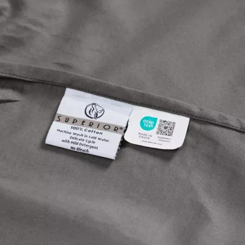 SUPERIOR® Apus Smooth Sateen Weave 500tc Deep Pocket Sheet Set