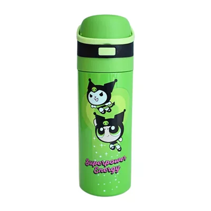 Hello Kitty and Powerpuff Girls Superpower Energy Stainless Steel 24oz. Kargo Water Bottle