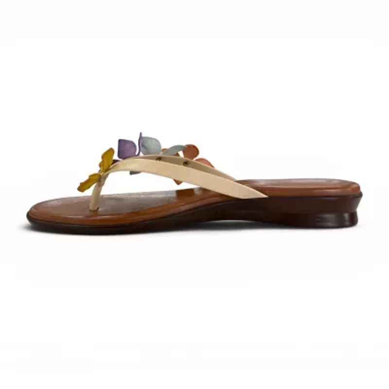 Italiana By Italian Shoemakers Womens Rhett Flat Sandals