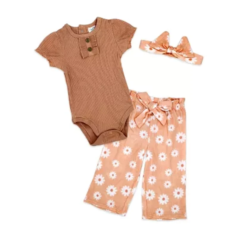 3 Stories Trading Company Girls 3-pc. Pant Set