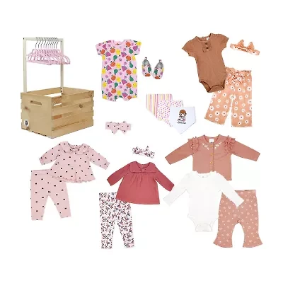 3 Stories Trading Company Baby Girls 29-pc. Baby Gift Set